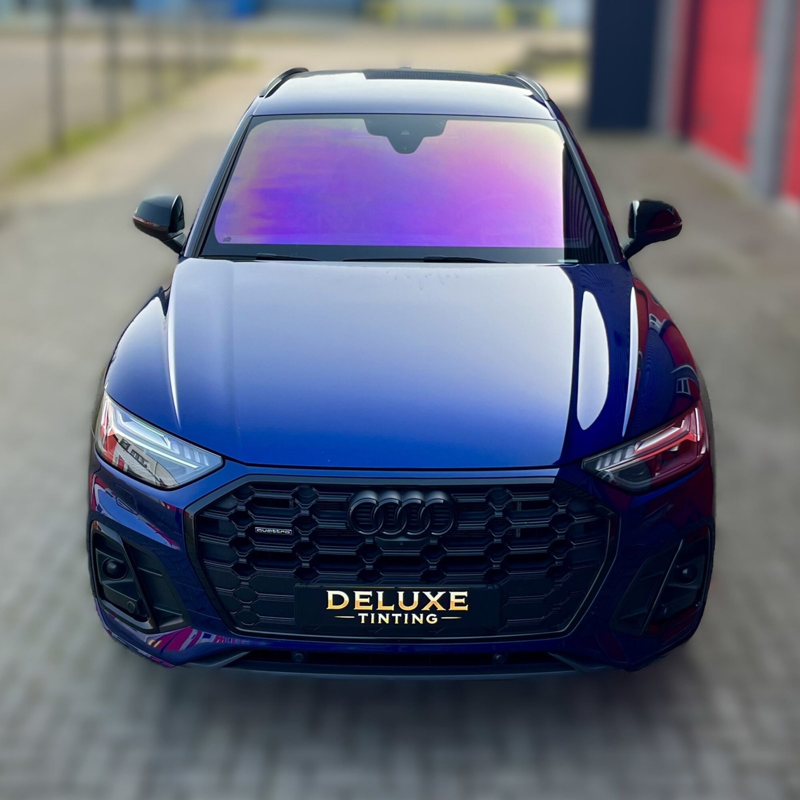 Paarse-chameleon-tint-voorruit-deluxetinting
